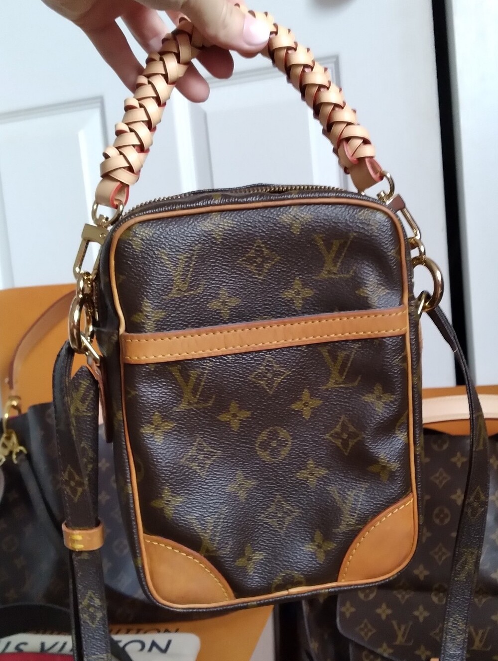 Genuine Vachetta Leather Braided Handle - Picture 7 of 7